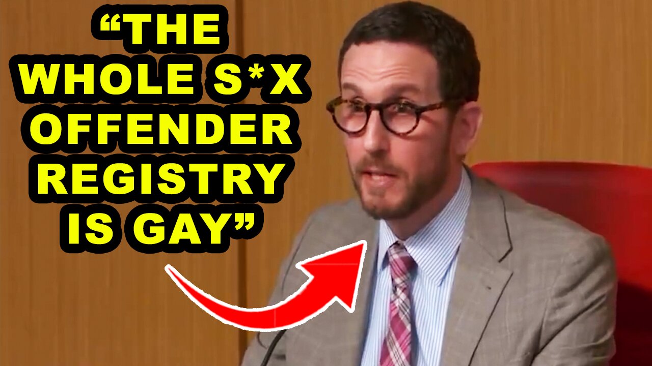 Democrat Senator SLIPS UP | Accidentally Defends Child Pred*tors on Camera