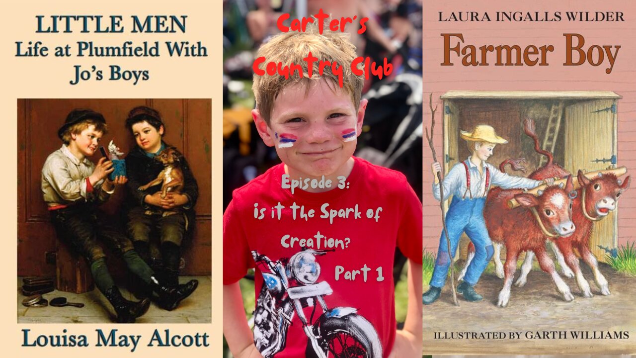 Carter’s Country Club Episode 3: Is it the Spark of Creation?