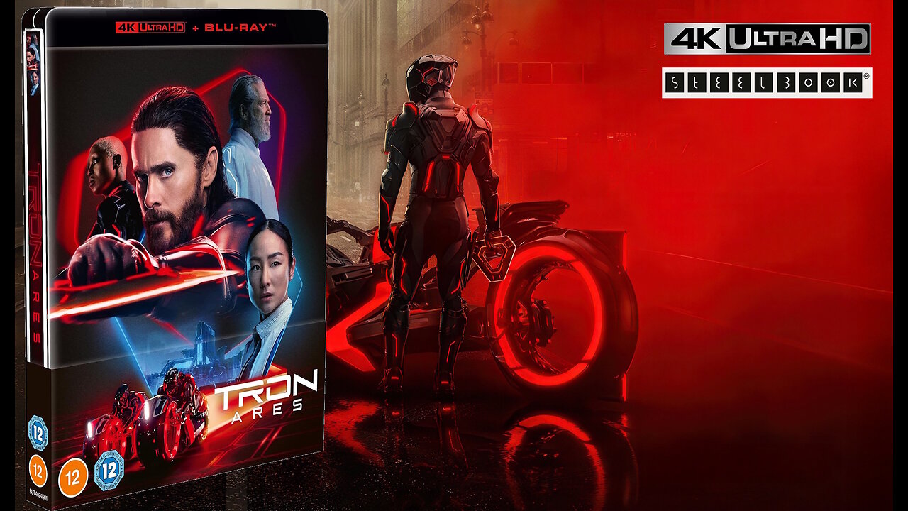 Tron Ares [4K UHD & Blu-ray SteelBook]