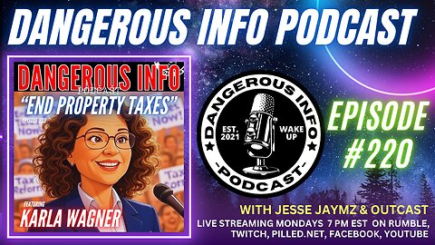 220 "End Property Taxes" ft. Karla Wagner, AxMItax.org, governor run, naysayers, skeptics, trolls