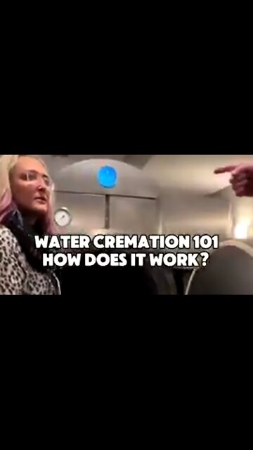 NOW THEY HAVE "WATER CREMATION"...GUESS WHERE THE WATER GOES WHEN THEY GET DONE WITH THE BODY ☠️