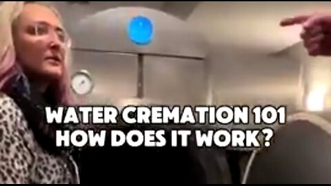 NOW THEY HAVE "WATER CREMATION"...GUESS WHERE THE WATER GOES WHEN THEY GET DONE WITH THE BODY ☠️