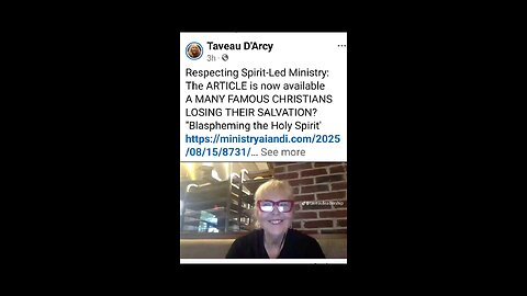 Link to Accusing Famous Ministers "IS it Blaspheming the Holy Spirit