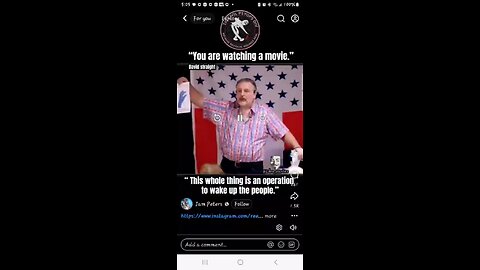 The Whole Thing Is An Operation To Wake The People Up