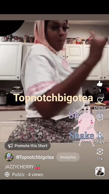 JAZZYCHERRY 🍒 SHAKIN IT UP ON THE HATERS😀😄