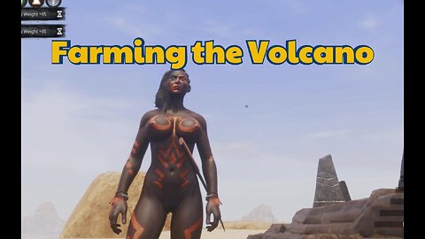 Conan Exiles Beginners Guide farming the Volcano naked easy Busty Boobs breast expansion #conanexile