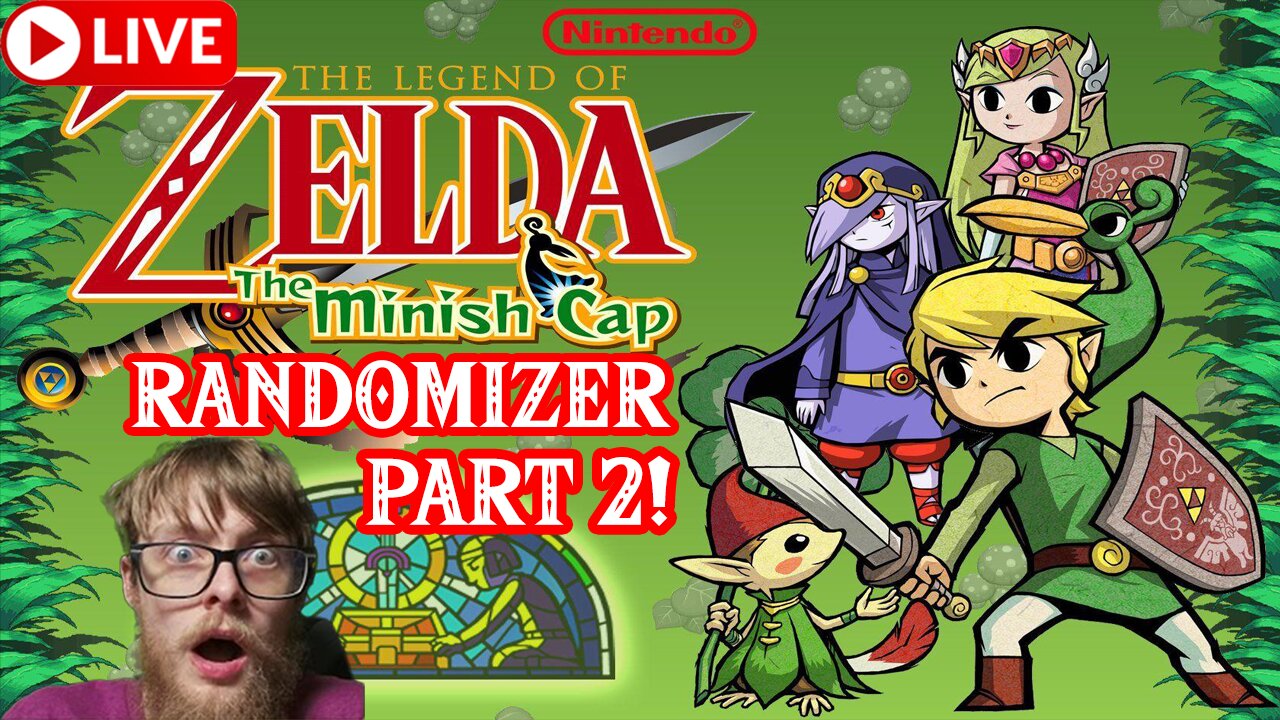 🔴 Zelda Minish Cap Randomizer! Part 2! Played on a real Gamecube with my Gameboy Player!