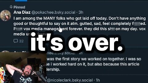 MASSIVE game journalist layoff just happened..