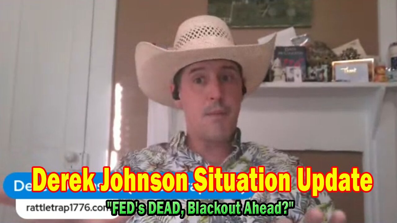 Derek Johnson & Brad Wozny Update Today Aug 21: "WWG1WGA System Reset: FED's DEAD"