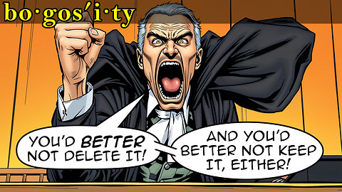 Bogosity Podcast: Another AI Catch-22 (Deleted Segment)