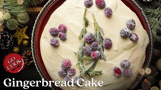 🎄Gingerbread Cake with Cream Cheese Frosting | The Ultimate Holiday Dessert!
