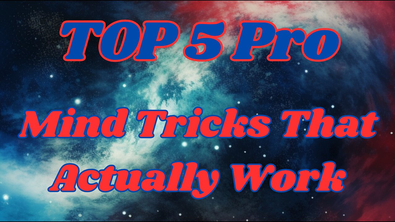 TOP 5 Pro Mind Tricks That Actually Work!