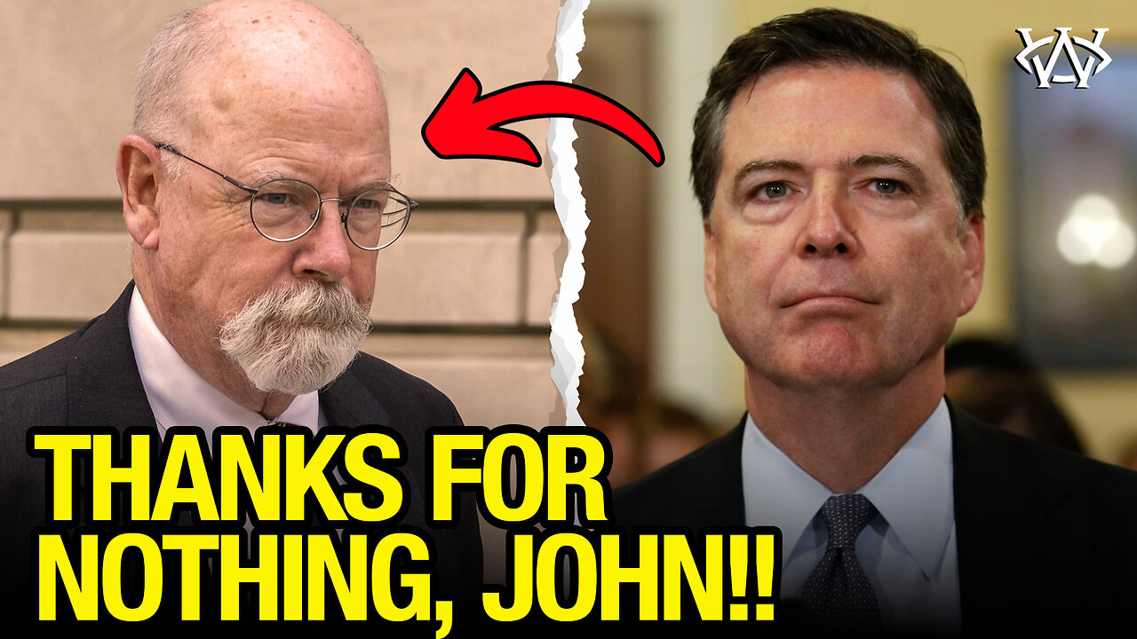 Pathetic Durham HELPED FBI Director Comey Coverup Leaks!!