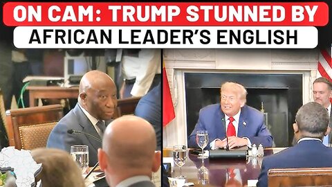 Trump Mocking His African Puppets: “Boy, You Speak Good English, Where Did You Learn?” Wow!