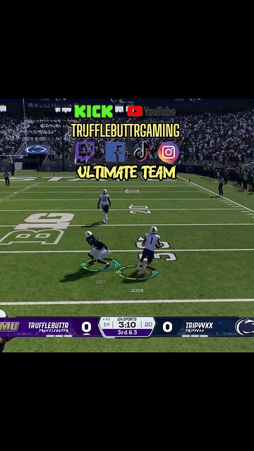 St🕹️ck Work #juke #ncaa26 #fyp #touchdown #ultimateteam