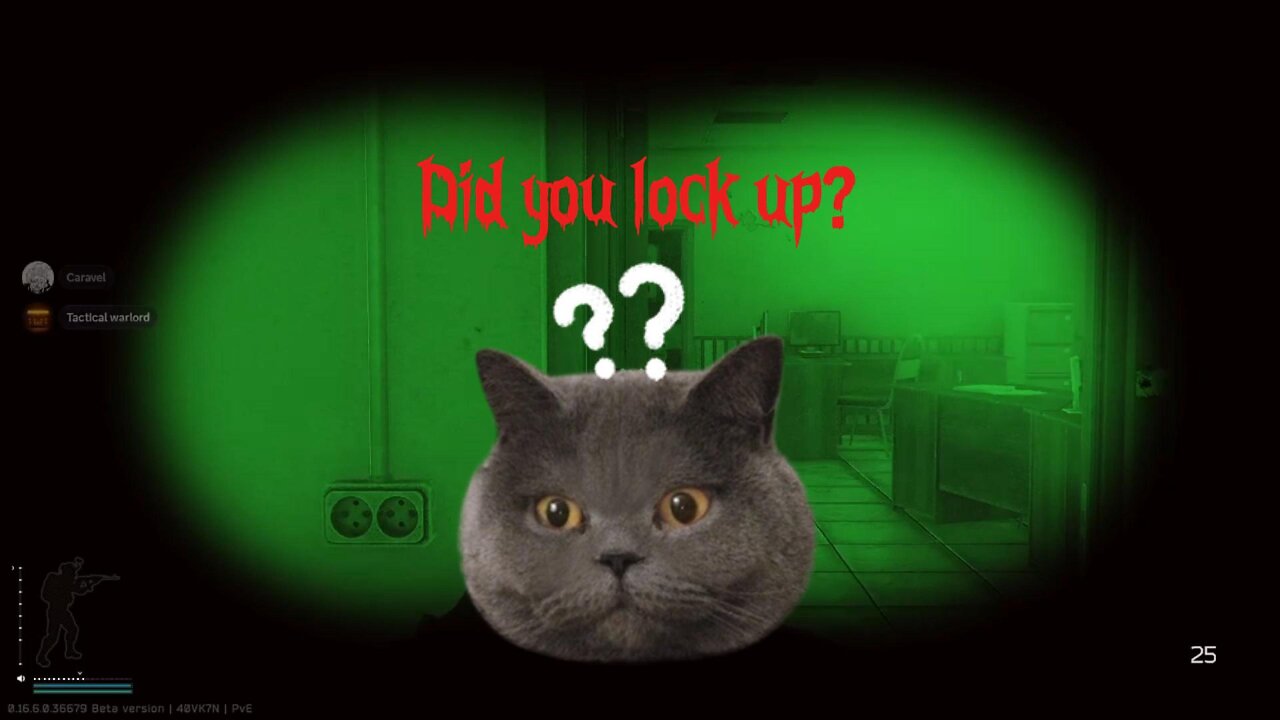 Escape from Tarkov Did you lock up