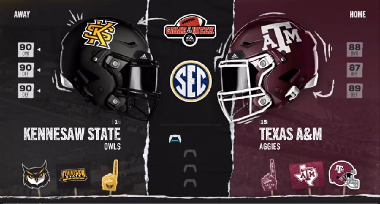 S6 Rebuild Kennesaw State vs Texas A&M: Can we break the school rushing TD record?