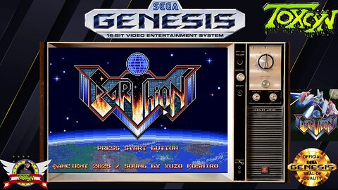 Earthion gameplay Sega Genesis preview