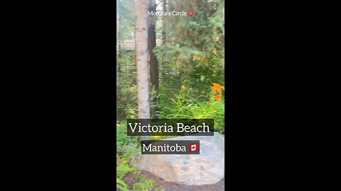 ⭕️Victoria Beach at a glance and beautiful sunset