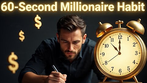 This 60-Second Habit is Making Millionaires Rich (Start Today)
