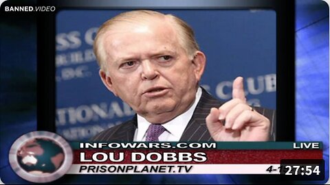 FLASHBACK: Lou Dobbs Fought for Freedom Against the Globalist Bankers