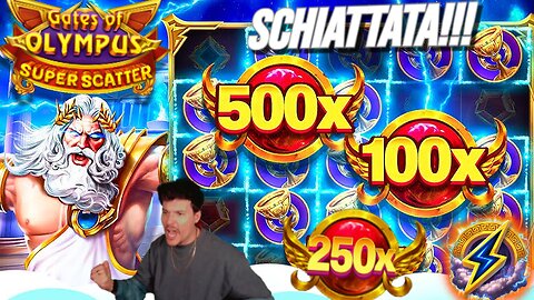 ⚡BOTTA ALLA GATES OF OLYMPUS SUPER SCATTER‼️🤯💣SLOT ONLINE🎰 #slot #slotonline #gatesofolympus #maxwin