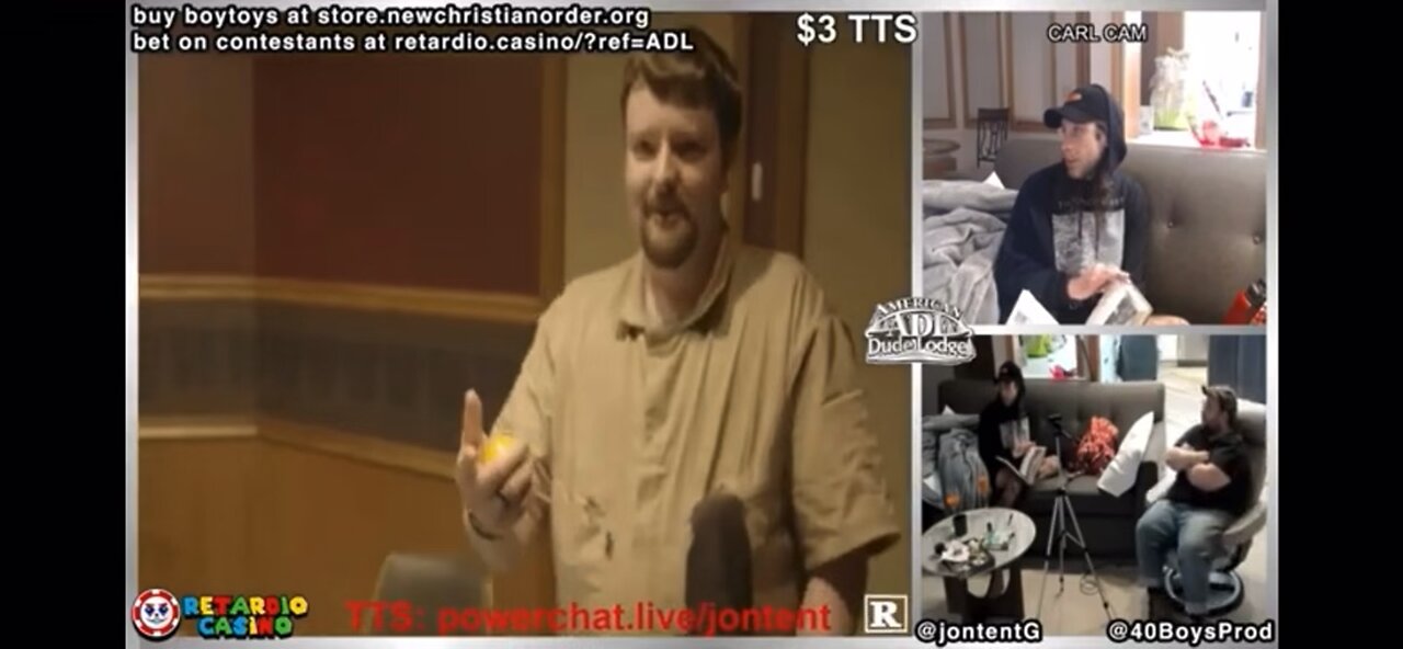 He wants to be Chad alpha