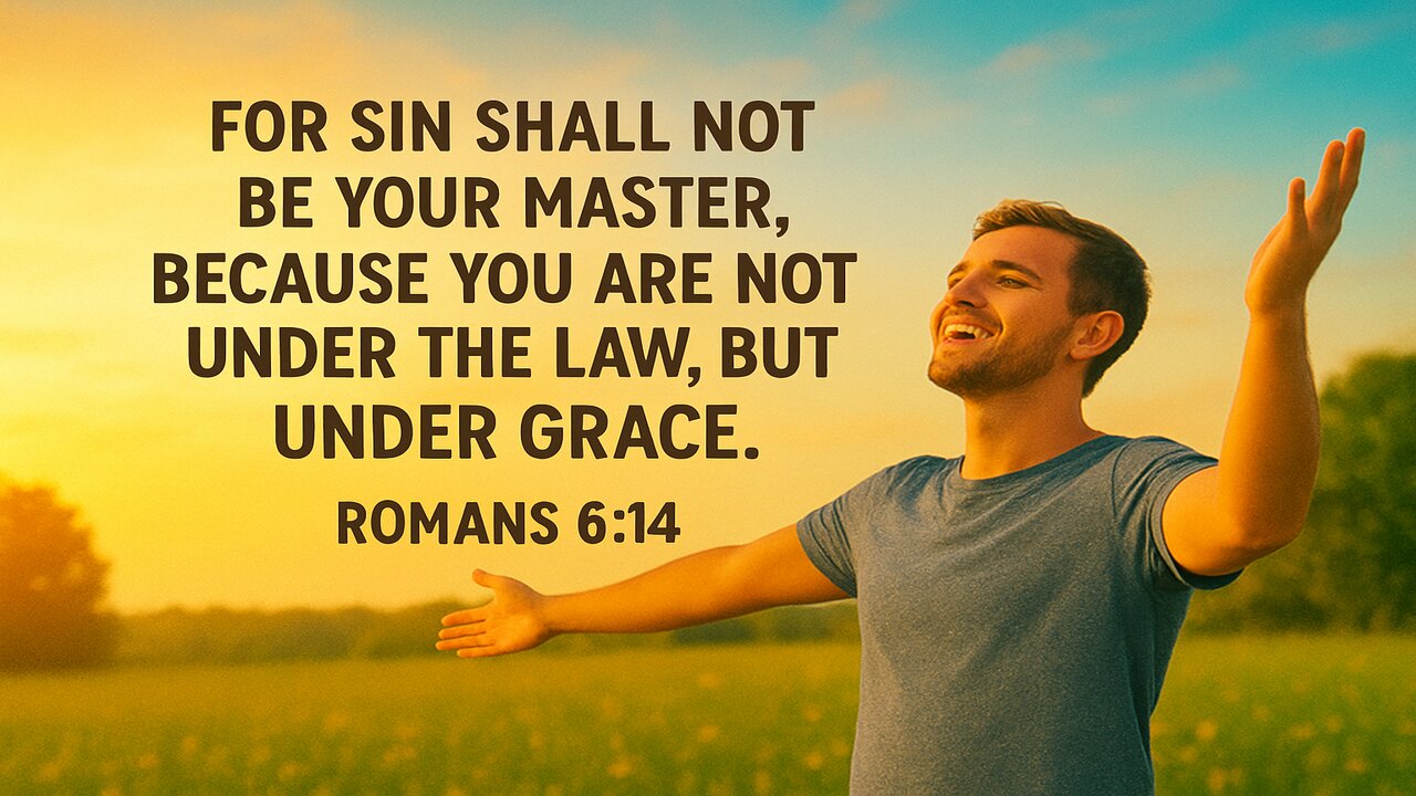 Freedom Romans 6:14 I'm no longer bound