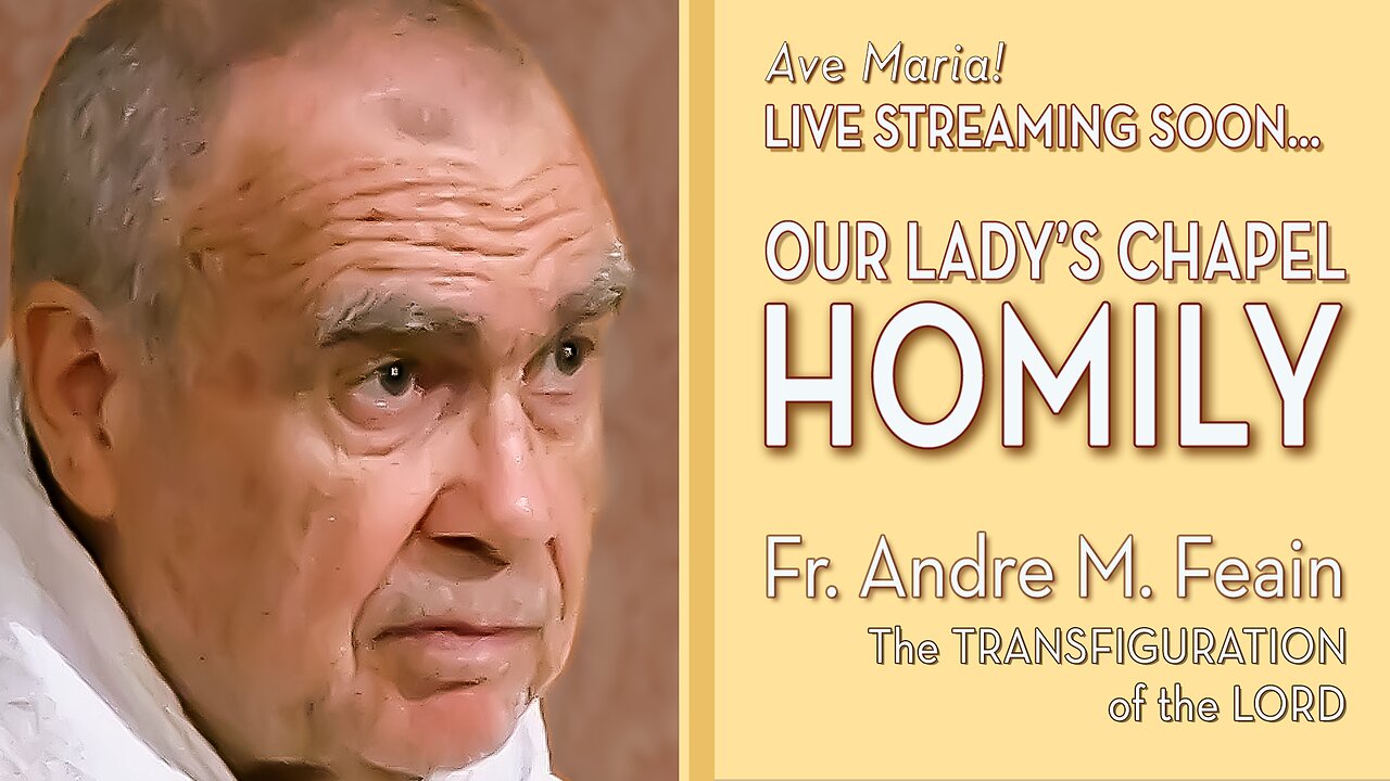 Feast of the Transfiguration of the Lord - August 6, 2025 - OLC HOMILY