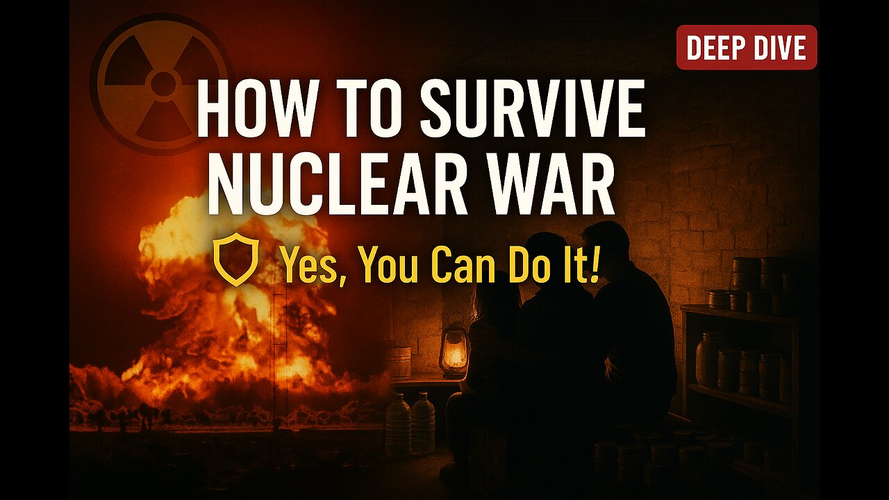 🛡️ HOW TO SURVIVE NUCLEAR WAR – YES, YOU CAN DO IT! 🛡️