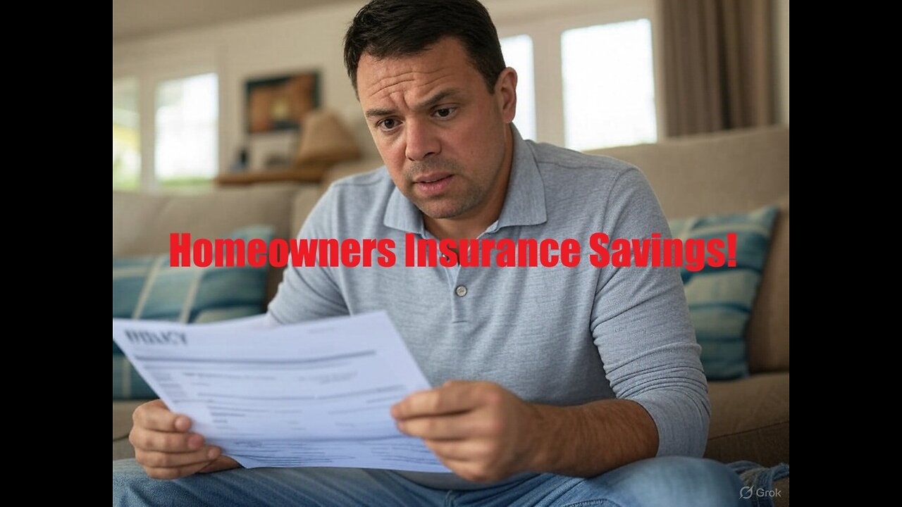The Homeowners Insurance SCAM and how you can defeat it!