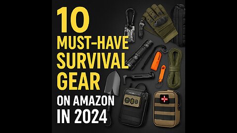 10 Must Have Survival Gear on Amazon in 2024