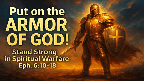 🛡️ Prayer Without Armor Is Just Noise—Here’s Why!