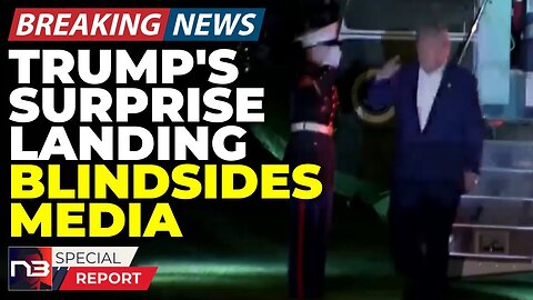 🚨BREAKING: Trump BLINDSIDES Entire Press Corps! White House Return Catches Media Sleeping!