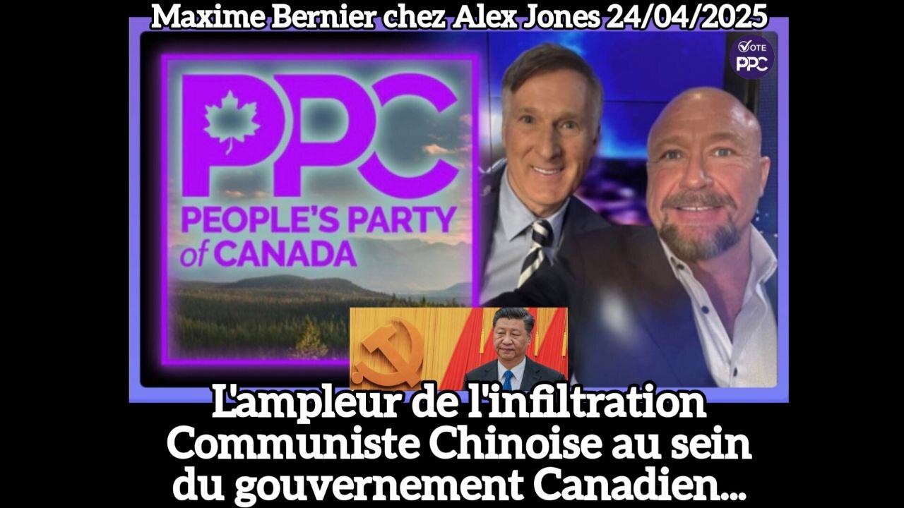 l'ampleur de l'infiltration communiste chinoise au sein du gouvernement canadien.