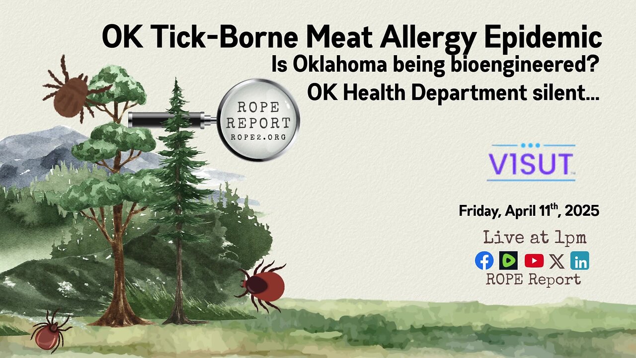 OK's Epidemic Of Tick-Borne Meat Allergy - Where Is The OK Health Dept? - V1SUT