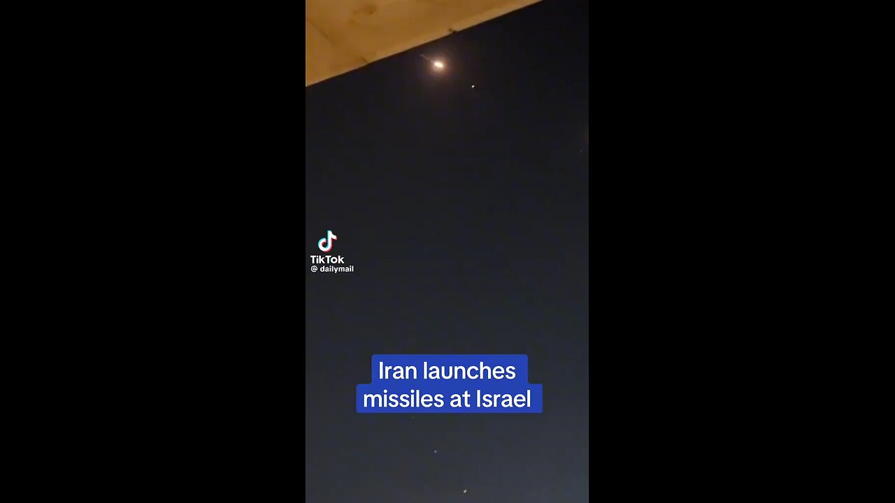 Iran Just Launched Missiles at Israel