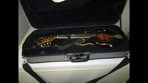 Tuners on a Gibson F5 Mandolin