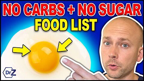 Top 10 No CARB No SUGAR Foods That Will Change Your Health