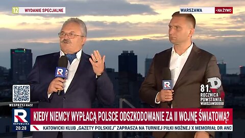 Marek Jakubiak i Robert Bąkiewicz - Powstanie Warszawskie (01.08.2025)