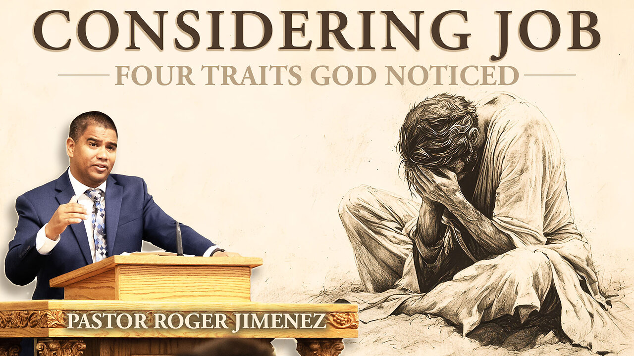 Considering Job: Four Traits God Noticed | Pastor Roger Jimenez