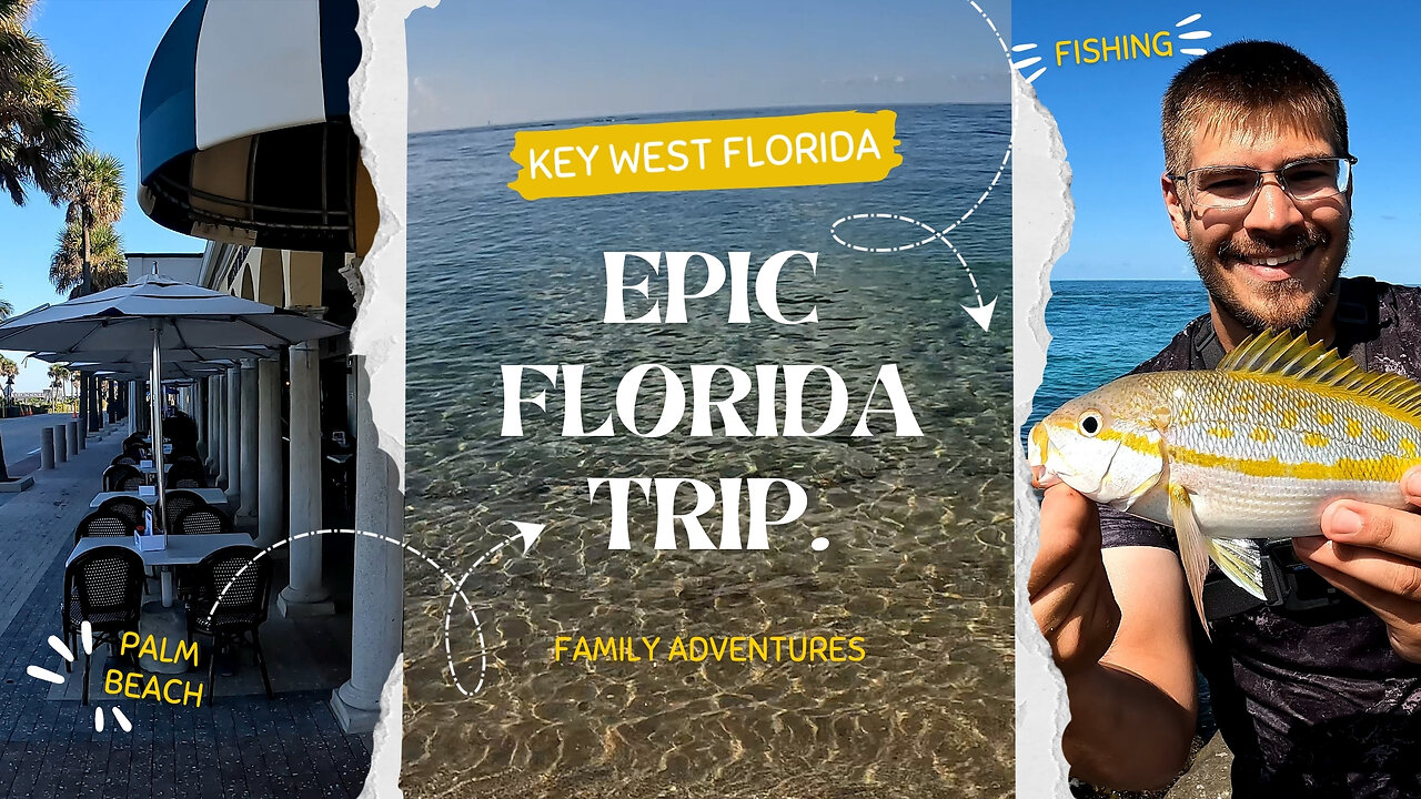 “Palm Beach to Key West Travel Vlog | Fishing at Fort Zachary Taylor State Park, Florida.