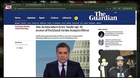 Tool vs Tool: Jim Acosta Interviews an AI - Episode 25 p.2 | Forward the Line Podcast