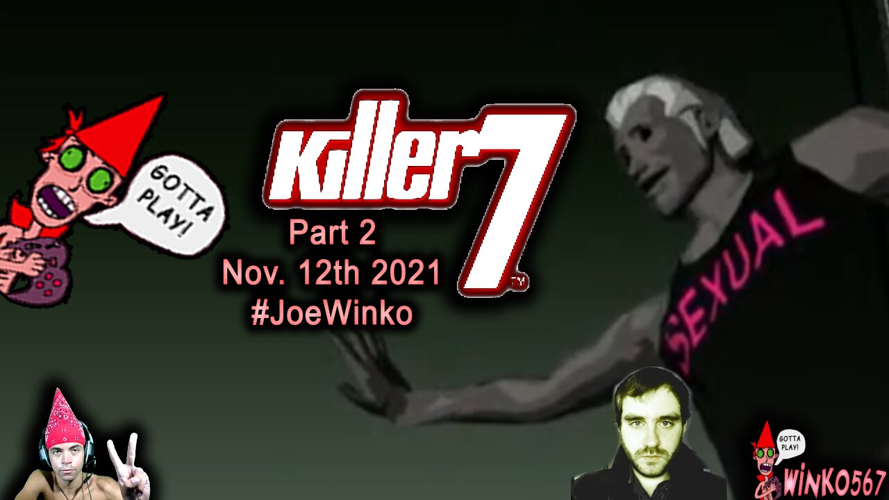 Killer7 (Part 2) Gaming Livestream (Nov 12th 2021) Joe Winko