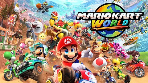 Mario Kart World LIVE - Nintendo Switch 2