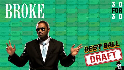 LIVE Fantasy Football Best Ball DRAFT ACTION Starts NOW!