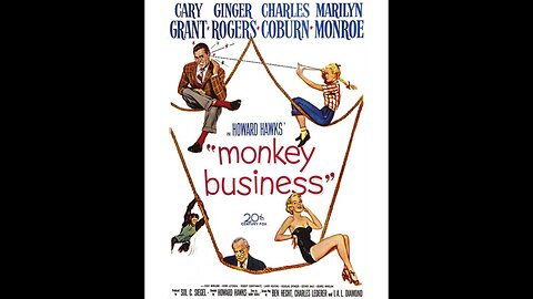 Monkey Business 1952 - HD 1080 - Full Movie - Cary Grant, Ginger Rogers