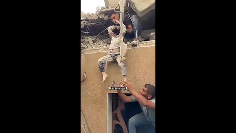 More scenes from Israel bombing hospital again