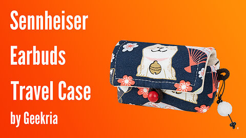 Sennheiser Ecarbuds Case | Geekria