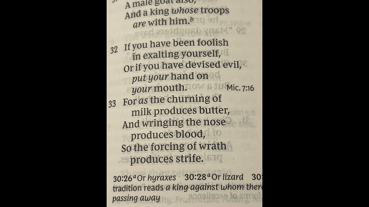 Proverbs 30